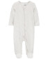 Фото #14 товара Пижама для сна и игр Carter's PurelySoft Baby Zip-Up