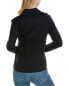 Фото #2 товара Mt By Madeleine Thompson Polo Collar Wool-Blend Sweater Women's Blue Xs