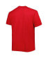 Фото #4 товара Men's Red Philadelphia 76ers Big and Tall Heart and Soul T-shirt