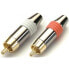 Фото #1 товара Kindermann Cinch Stecker rot u. weiß KIN 7489000212 - Cable/adapter set - Audio/Multimedia