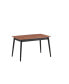 Lanae Dining Table, Natural & Black Finish