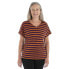 ICEBREAKER Drayden Reversible Stripe Merino short sleeve T-shirt