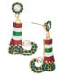 ფოტო #1 პროდუქტის Crystal Elf Legs Drop Earrings, Created for Macy's