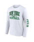 Фото #3 товара Men's White, Kelly Green New York Jets Throwback T-shirt Combo Set