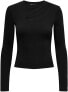 Фото #1 товара Лонгслив Only ONLNUSSA Regular Fit Black