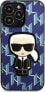 Фото #3 товара Karl Lagerfeld Etui Karl Lagerfeld KLHCP13LPMNIKBL Apple iPhone 13 Pro hardcase niebieski/blue Monogram Ikonik Patch