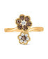 ფოტო #2 პროდუქტის Chocolate Diamond® & Vanilla Diamonds® Ring (3/8 ct. t.w.) in 14k Rose, Yellow or White Gold