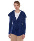 ფოტო #1 პროდუქტის Women's 100% Pure Cashmere Long Sleeve Belted Cardigan Sweater