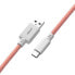 Фото #3 товара CableMod PRO Coiled Keyboard Cable USB-C zu USB Typ A, Orangesicle - 150cm