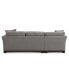 Фото #9 товара Elliot II 107" 2-Pc. Fabric Chaise Sectional Apartment Sofa, Created for Macy's