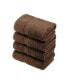 Highly Absorbent Egyptian Cotton 3-Piece Ultra Plush Solid Assorted Towel Set