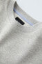 Фото #5 товара Платье из мягкой ткани в полоску с контрастной деталью ZARA