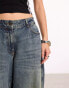 Фото #5 товара COLLUSION x018 low rise balloon jeans in dirty wash