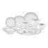 Фото #1 товара Alina Silver 57-PC Dinnerware Set, Service for 8