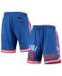 Фото #2 товара Men's Cade Cunningham Blue Detroit Pistons Player Replica Shorts