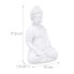 Weiße Buddha Figur 17,5 cm