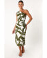 ფოტო #1 პროდუქტის Women's Zara One Shoulder Midi Dress