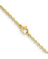 ფოტო #4 პროდუქტის Black IP-plated 2.3mm Cable Chain Necklace