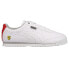 Фото #2 товара Puma Ferrari Roma Via Perforated Lace Up Mens White Sneakers Casual Shoes 30703