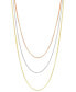 ფოტო #6 პროდუქტის 14k Gold Necklace Adjustable 16-20" Box Chain (5/8mm) (Also in White and Rose Gold)