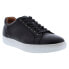 Zanzara Stanfield ZZ1525L Mens Black Leather Lifestyle Sneakers Shoes 8