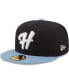 ფოტო #1 პროდუქტის Men's Navy Hillsboro Hops Authentic Collection 59FIFTY Fitted Hat