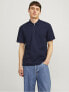 Pánské polo triko JPRCCJOHNNY Standard Fit 12255578 Night Sky