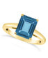 ფოტო #1 პროდუქტის London Topaz (4-1/4 ct. t.w.) Ring in 14K Yellow Gold