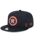 Фото #1 товара Men's Navy Houston Astros 2024 Clubhouse 9FIFTY Snapback Hat