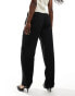 Фото #6 товара ASOS DESIGN wide leg tailored trousers in black