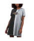 Фото #1 товара Women's Black Baltimore Ravens Ace Tie-Dye T-shirt Dress