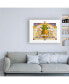 Фото #3 товара David Galchutt Welcome Pineapple Canvas Art - 27" x 33.5"