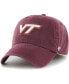 Фото #2 товара Men's Maroon Virginia Tech Hokies Franchise Fitted Hat