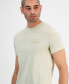 Фото #3 товара Men's Short Sleeve Crewneck Embossed Logo T-Shirt