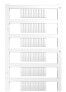 Фото #1 товара Weidmüller WS 12/3.5 MC NE WS - Terminal block markers - 600 pc(s) - Polyamide - White - -40 - 100 °C - V2