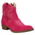 Фото #2 товара Dingo Daisy Mae Suede Embroidered Round Toe Zippered Cowboy Booties Womens Size
