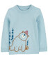 Toddler Winter Bear Graphic Tee 2T Синий, Toddler, 2T - фото #3