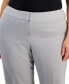 Фото #7 товара Plus Size Straight-Leg Pants