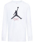 ფოტო #1 პროდუქტის Big Boys Baseline Flight Long-Sleeve Graphic T-Shirt