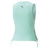 Фото #2 товара Puma Mapf1 Logo Crew Neck Tank Top Womens Green Casual Athletic 53848808