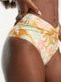 Rip Curl Always Summer high waist bikini bottom in retro flower print