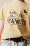Фото #4 товара Лонгслив с принтом snoopy peanuts™ ZARA