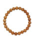 ფოტო #3 პროდუქტის 8mm Taxus Chinesis Wood Beaded Stretch Bracelet