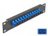 Delock 66760 - Fiber - SC - Black - Blue - Metal - Rack mounting - 1U