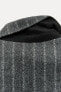 Фото #10 товара Блейзер из смесовой шерсти в тонкую полоску — zw collection ZARA