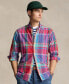 ფოტო #1 პროდუქტის Men's Big & Tall Gingham Oxford Shirt