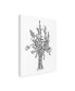 Фото #2 товара Emma Scarvey Black and White Bouquet IV Canvas Art - 15.5" x 21"