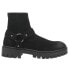 Фото #1 товара Dingo Road Trip Round Toe Pull On Mens Black Casual Boots DI845-BLK