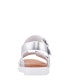 ფოტო #3 პროდუქტის Big Girls Lacey Season Fastening Strap Sandals