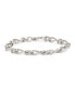 ფოტო #3 პროდუქტის 14K Gold Plated or Rhodium Plated Amoura Link Bracelet